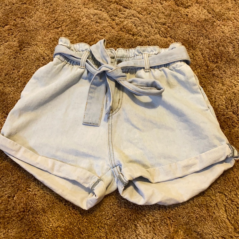 Paper bag shorts